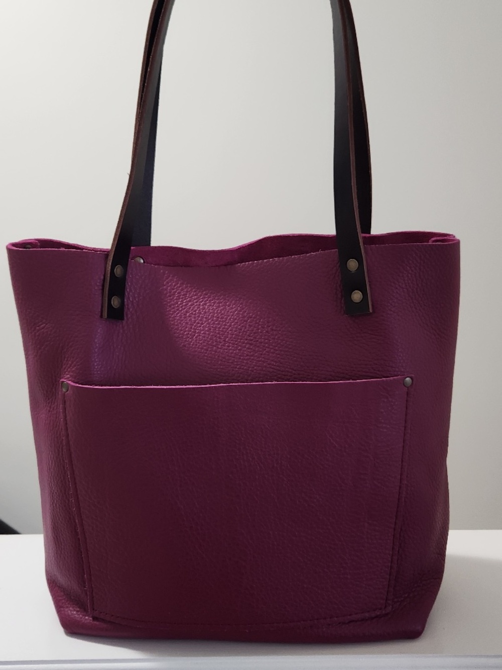 Portland Leather Iris Tote Bag